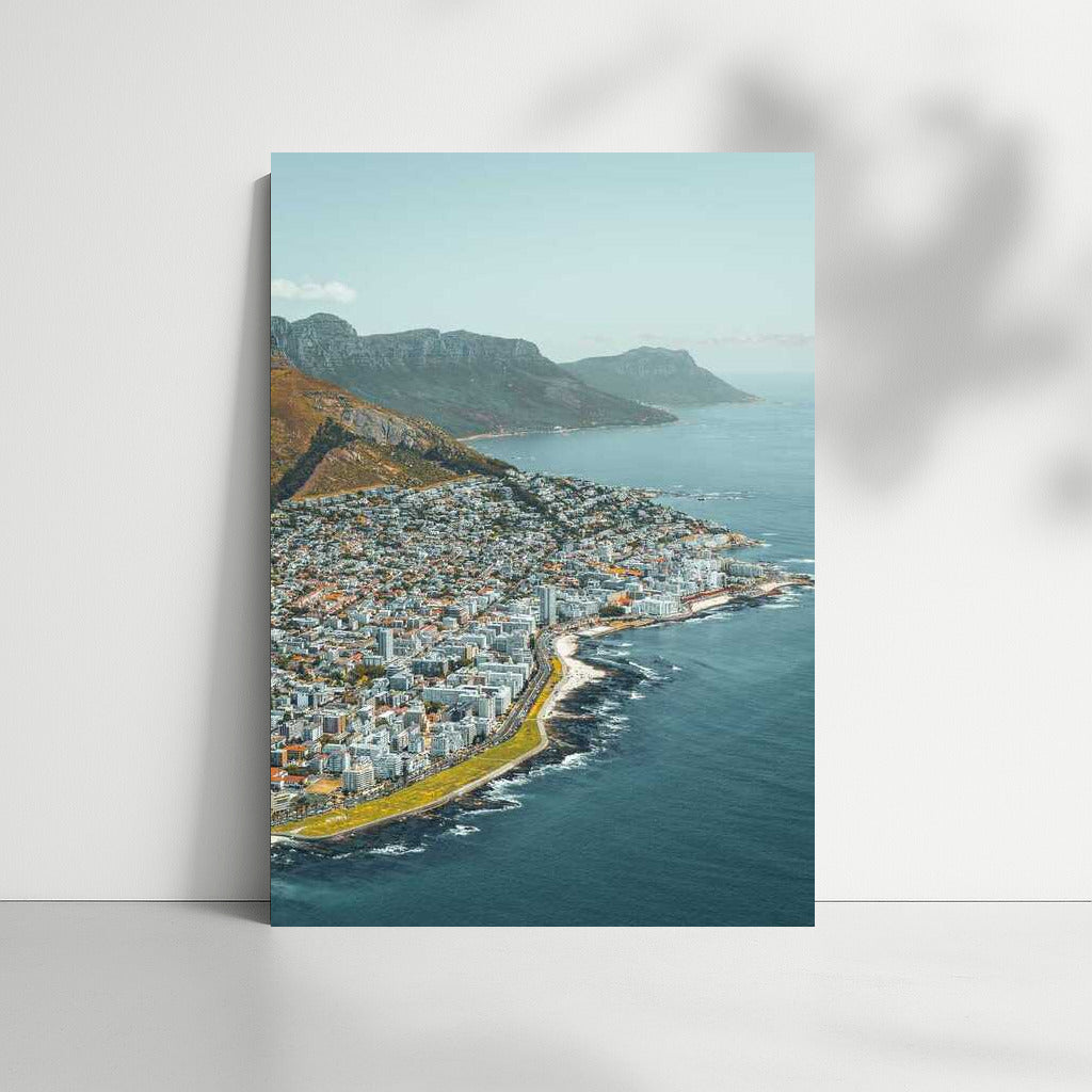 Cape Town Panorama: City and Mountains in South Africa