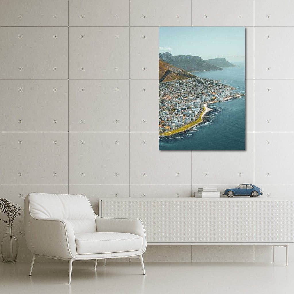 Cape Town Panorama: City and Mountains in South Africa