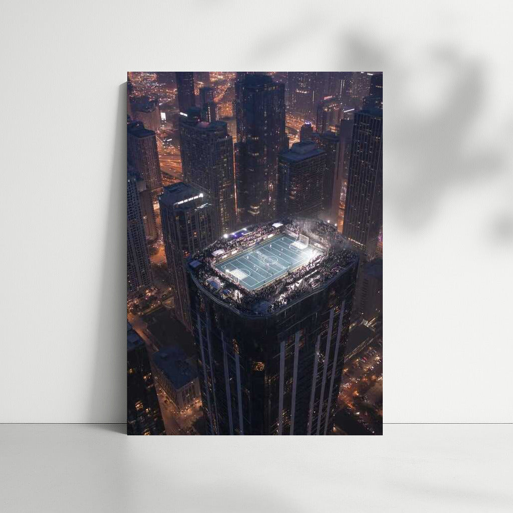 Chicago at Night: City of Lights and Dreams
