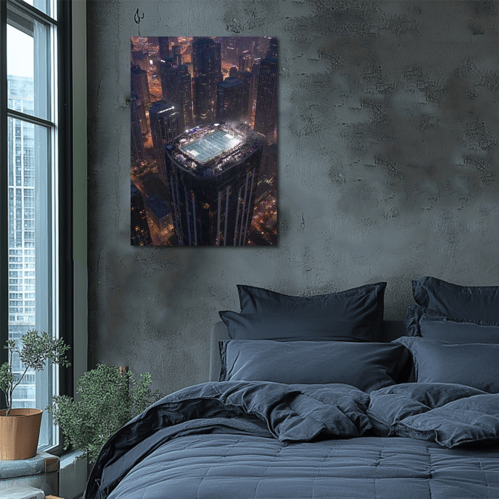 Chicago at Night: City of Lights and Dreams