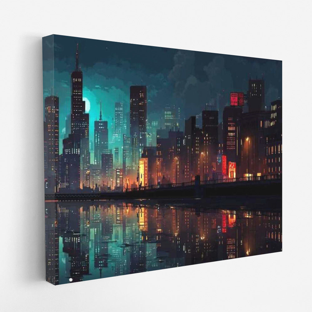 City Symphony by Night: Horizon Glow