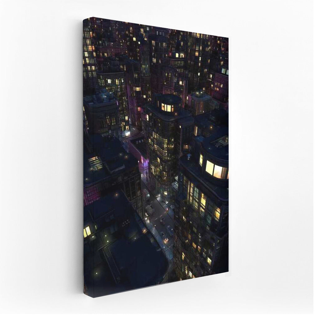 Night Symphony of City Lights: Cityscapes Skylines
