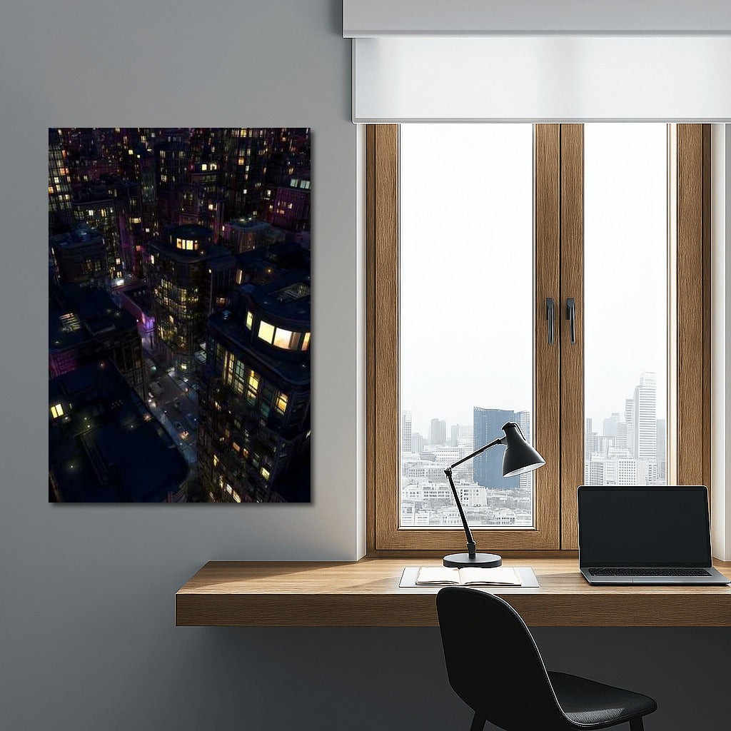 Night Symphony of City Lights: Cityscapes Skylines