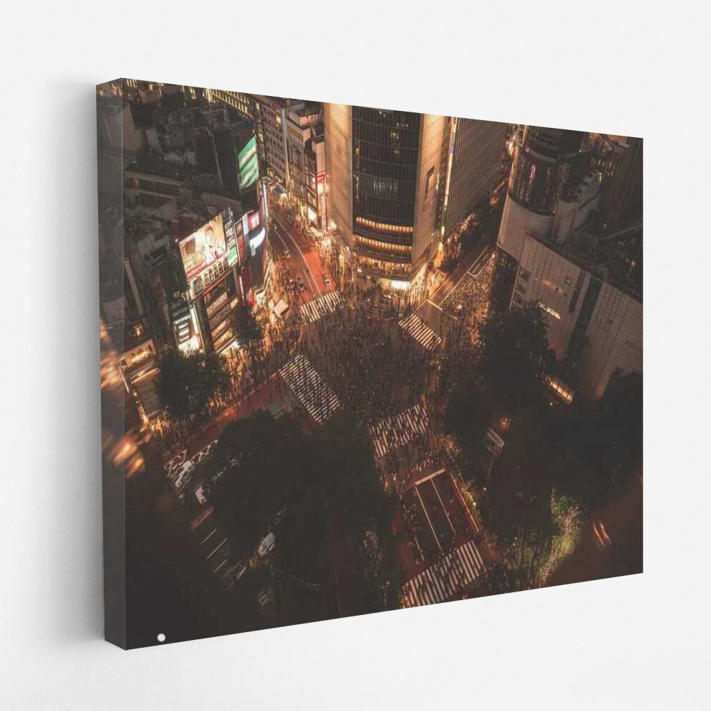 Night Symphony of the Metropolis: The Shine of City Lights
