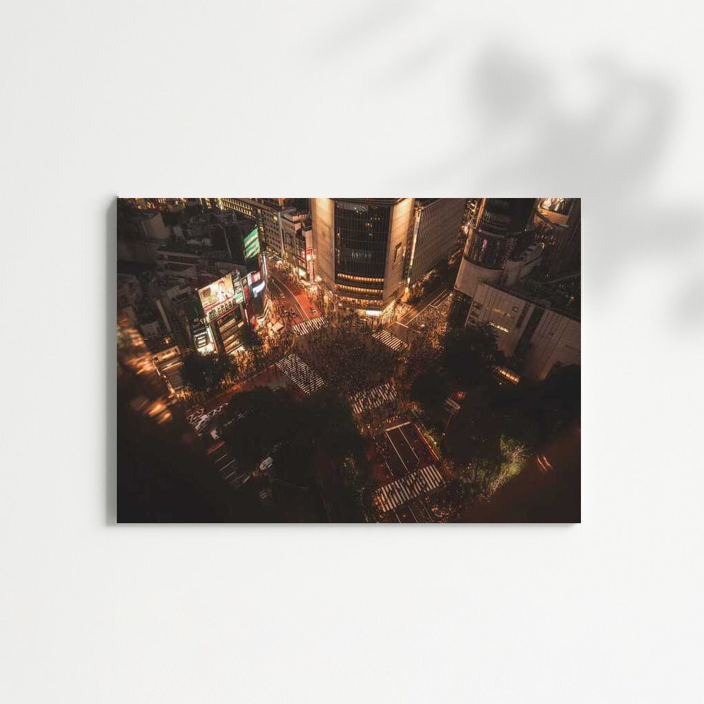 Night Symphony of the Metropolis: The Shine of City Lights