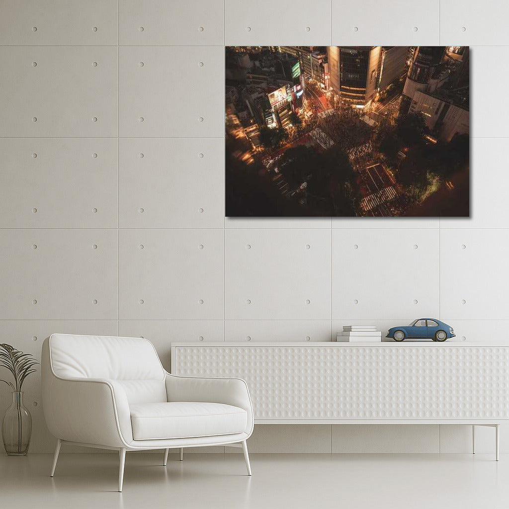 Night Symphony of the Metropolis: The Shine of City Lights