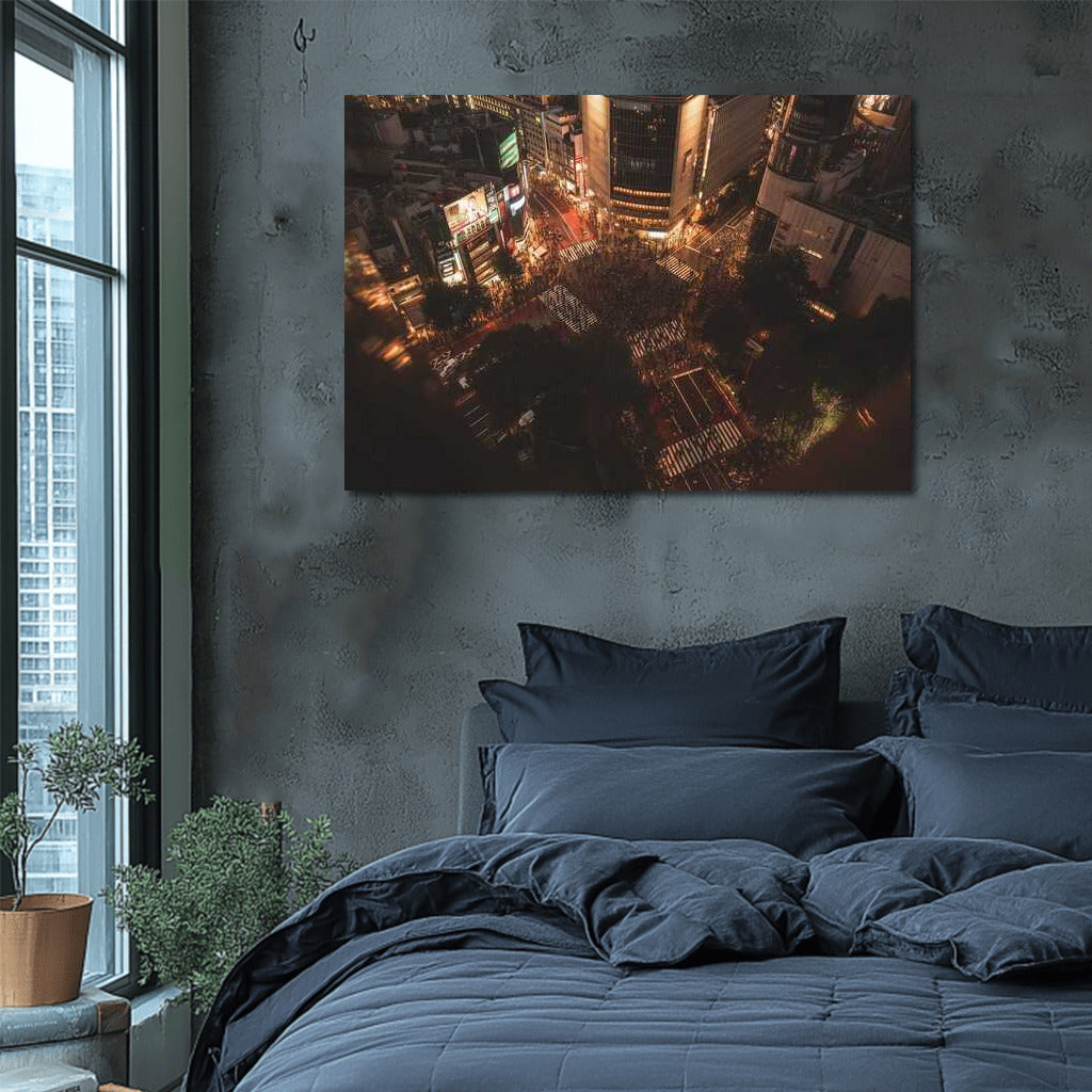 Night Symphony of the Metropolis: The Shine of City Lights