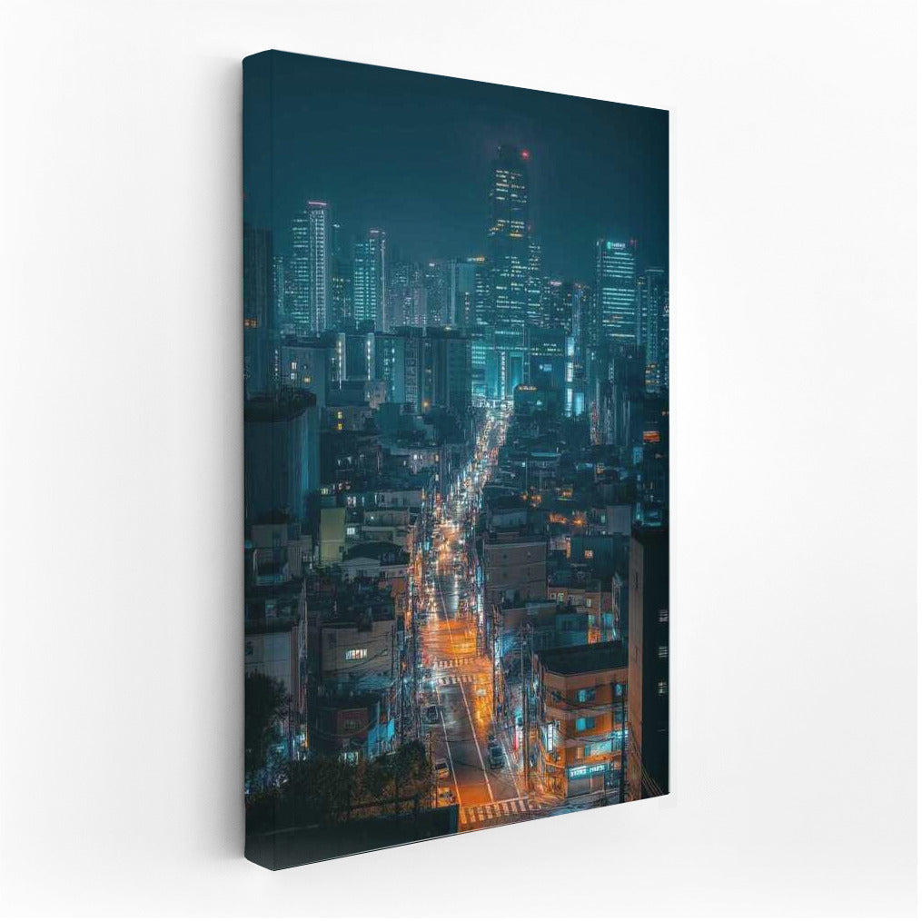 Night Glow of Skyscrapers: Cityscapes