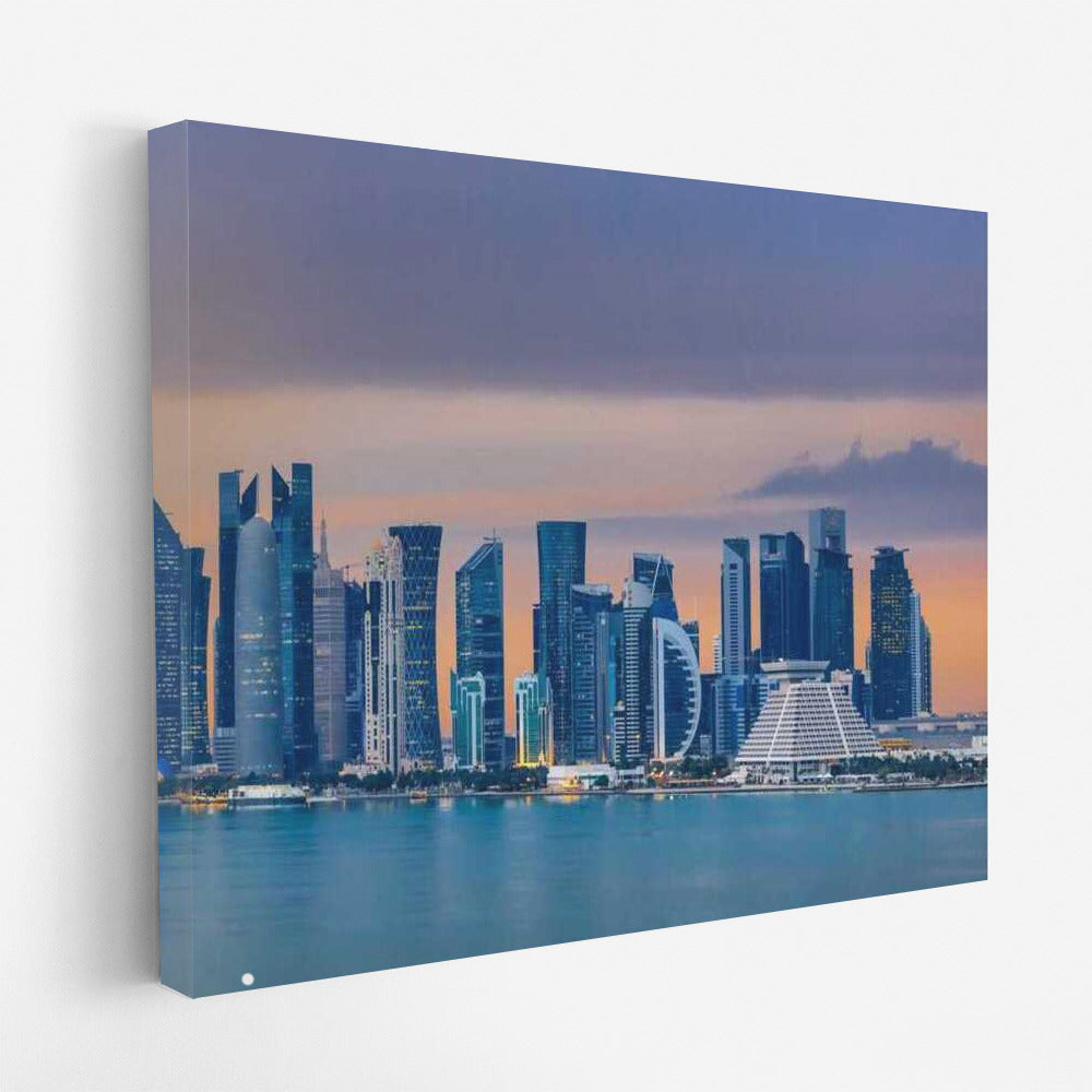 Modern Skylines: Doha Skyline, Qatar