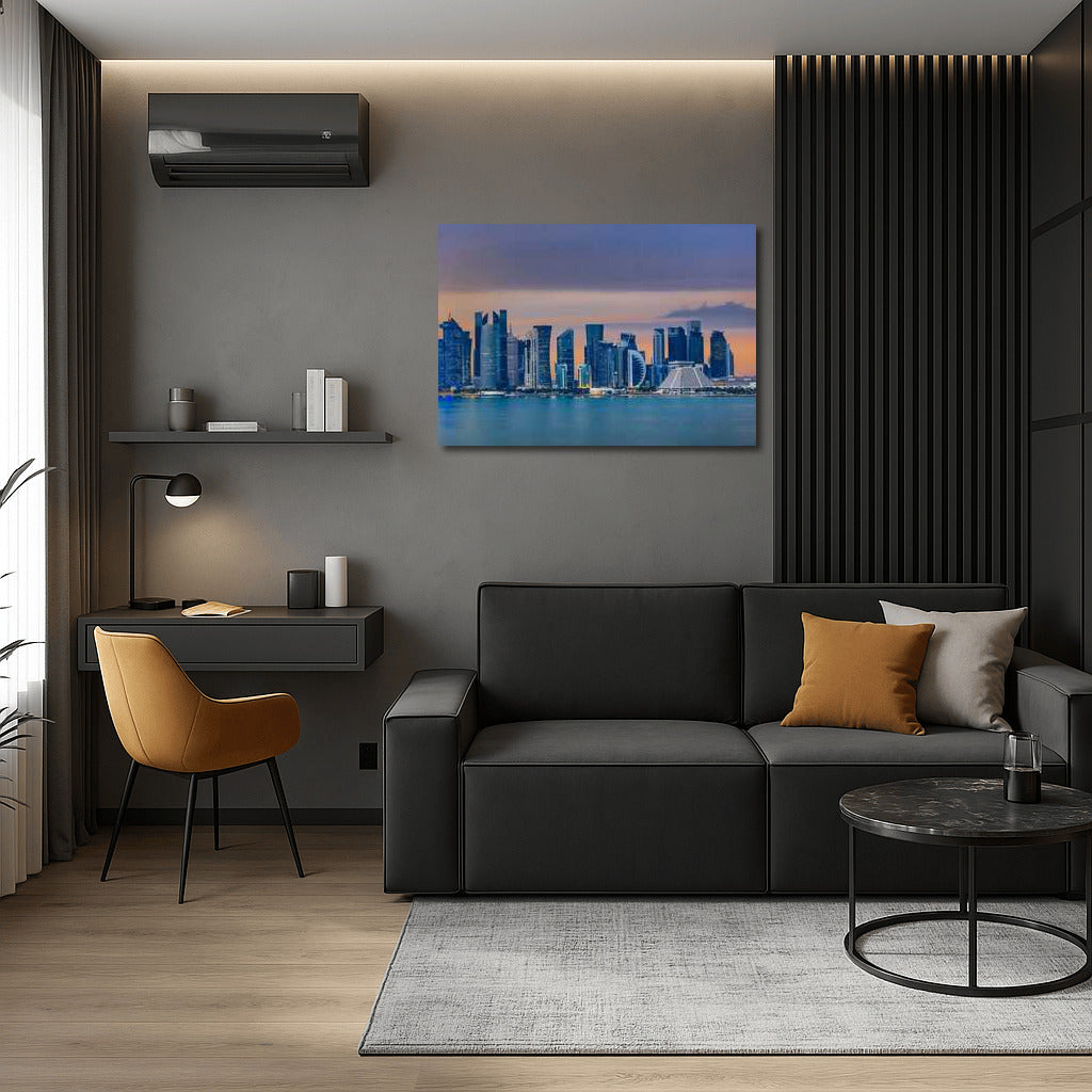 Modern Skylines: Doha Skyline, Qatar