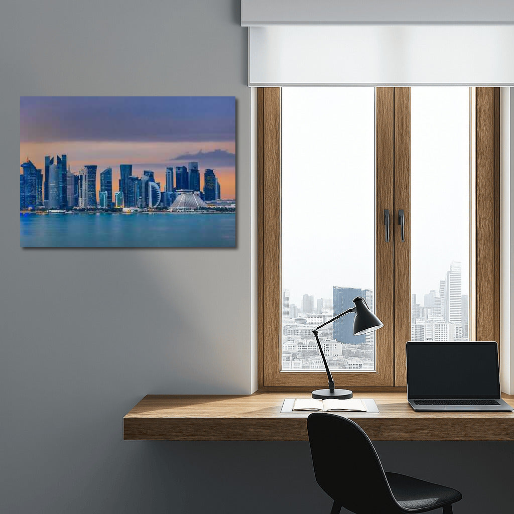Modern Skylines: Doha Skyline, Qatar
