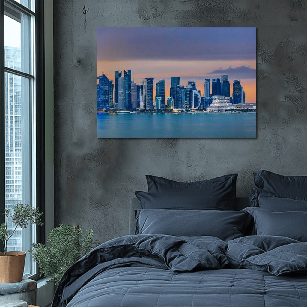 Modern Skylines: Doha Skyline, Qatar