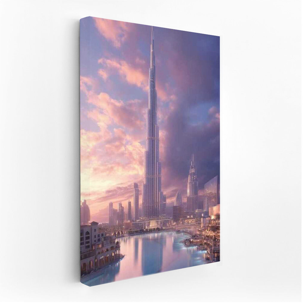 The Grandeur of Dubai Skyline: Urban Symphony