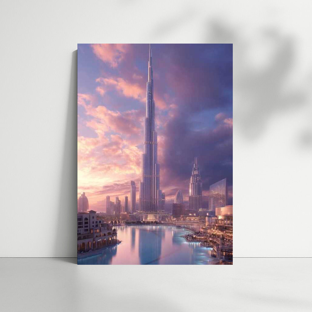 The Grandeur of Dubai Skyline: Urban Symphony