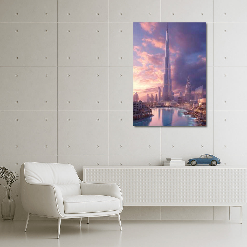 The Grandeur of Dubai Skyline: Urban Symphony