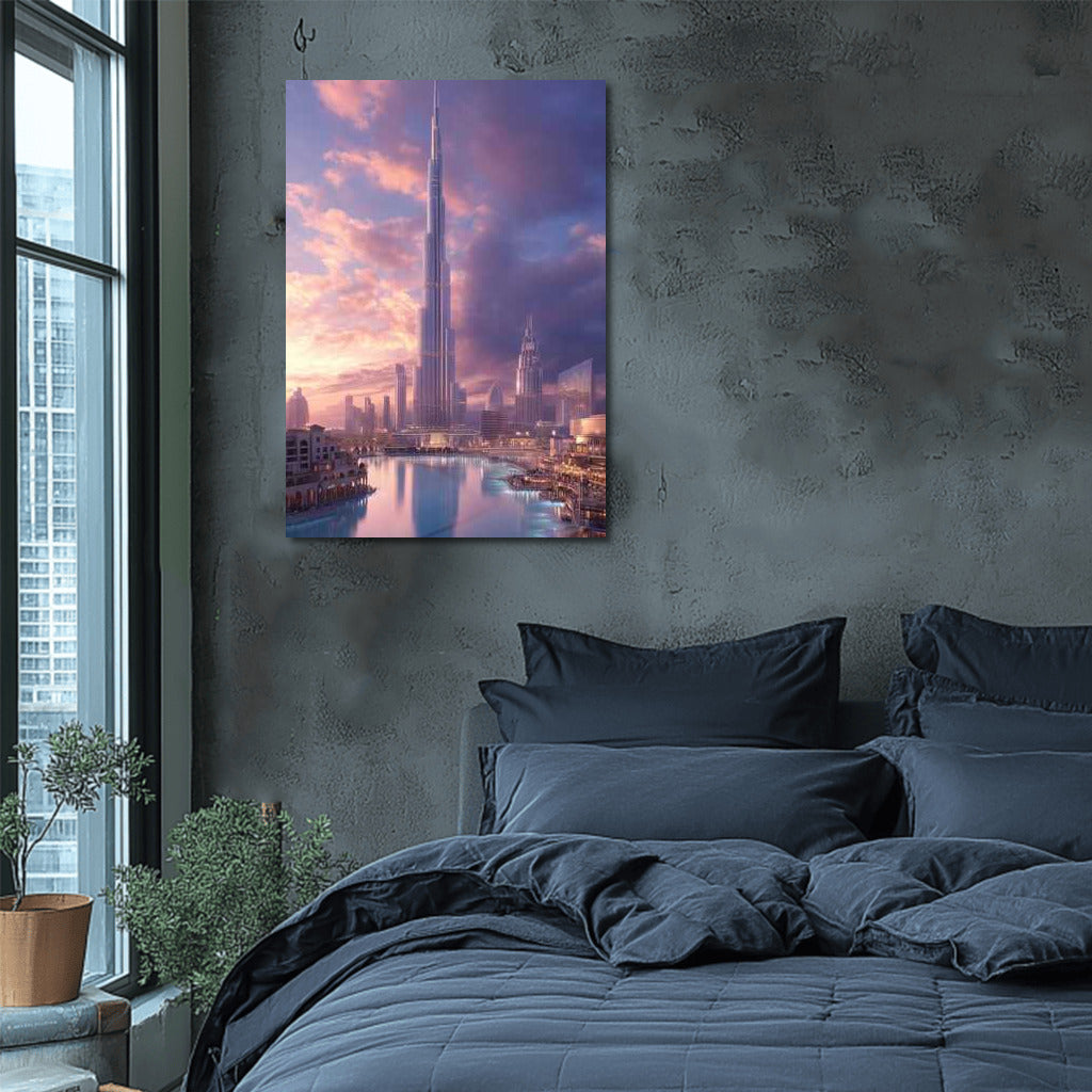 The Grandeur of Dubai Skyline: Urban Symphony
