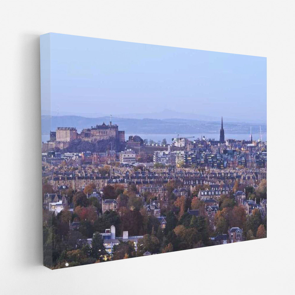 The Grandeur of Edinburgh: Castle and Cityscapes