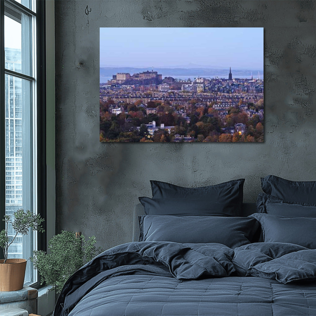 The Grandeur of Edinburgh: Castle and Cityscapes