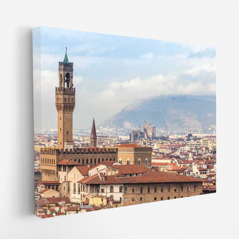 Florence in Flowers: City Panoramas and Atmosphere of Italy