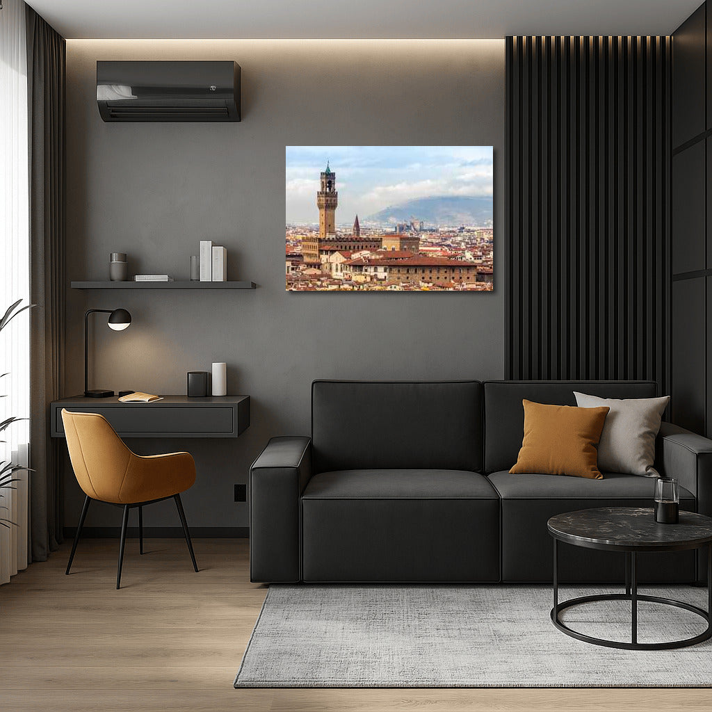 Florence in Flowers: City Panoramas and Atmosphere of Italy