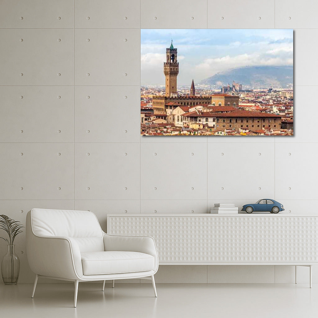 Florence in Flowers: City Panoramas and Atmosphere of Italy