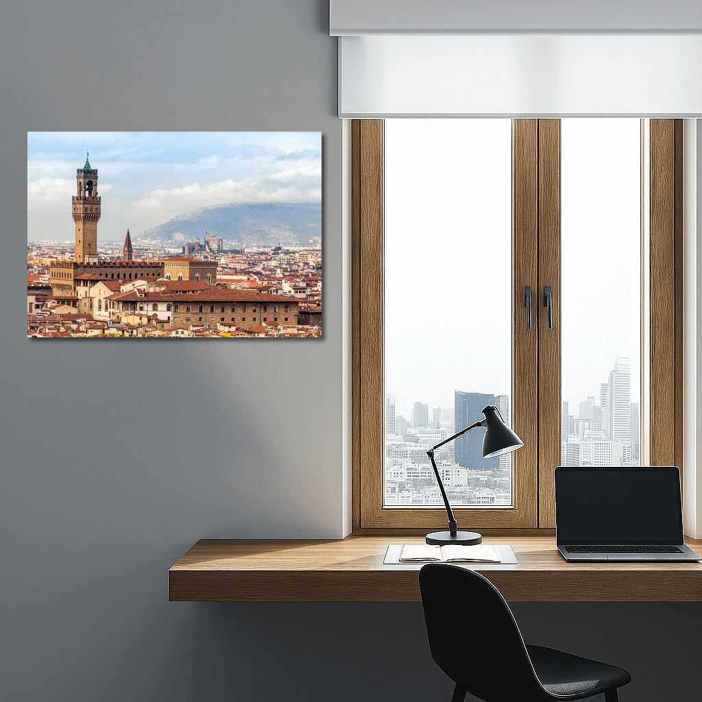Florence in Flowers: City Panoramas and Atmosphere of Italy