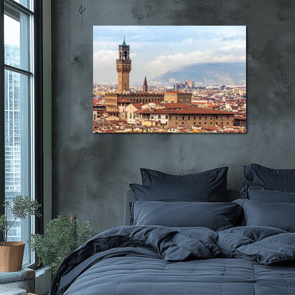 Florence in Flowers: City Panoramas and Atmosphere of Italy