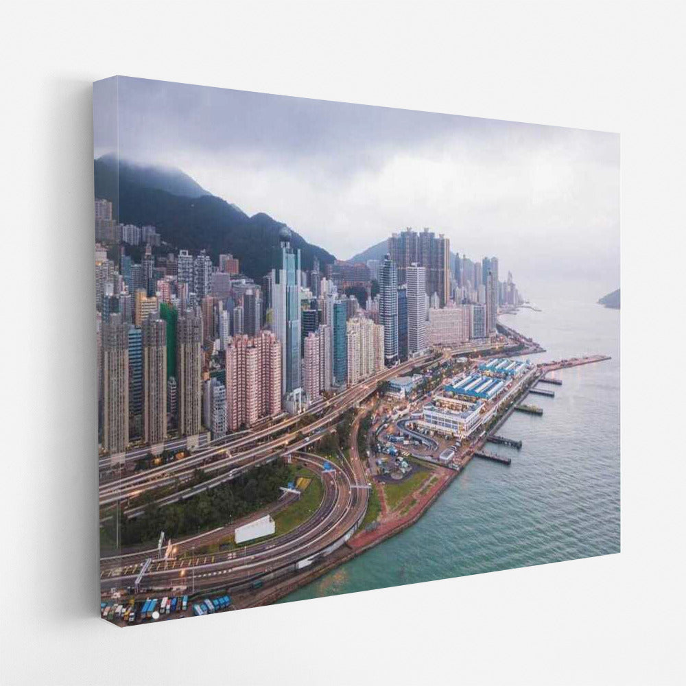 Hong Kong: Skyscraper Symphony at Night