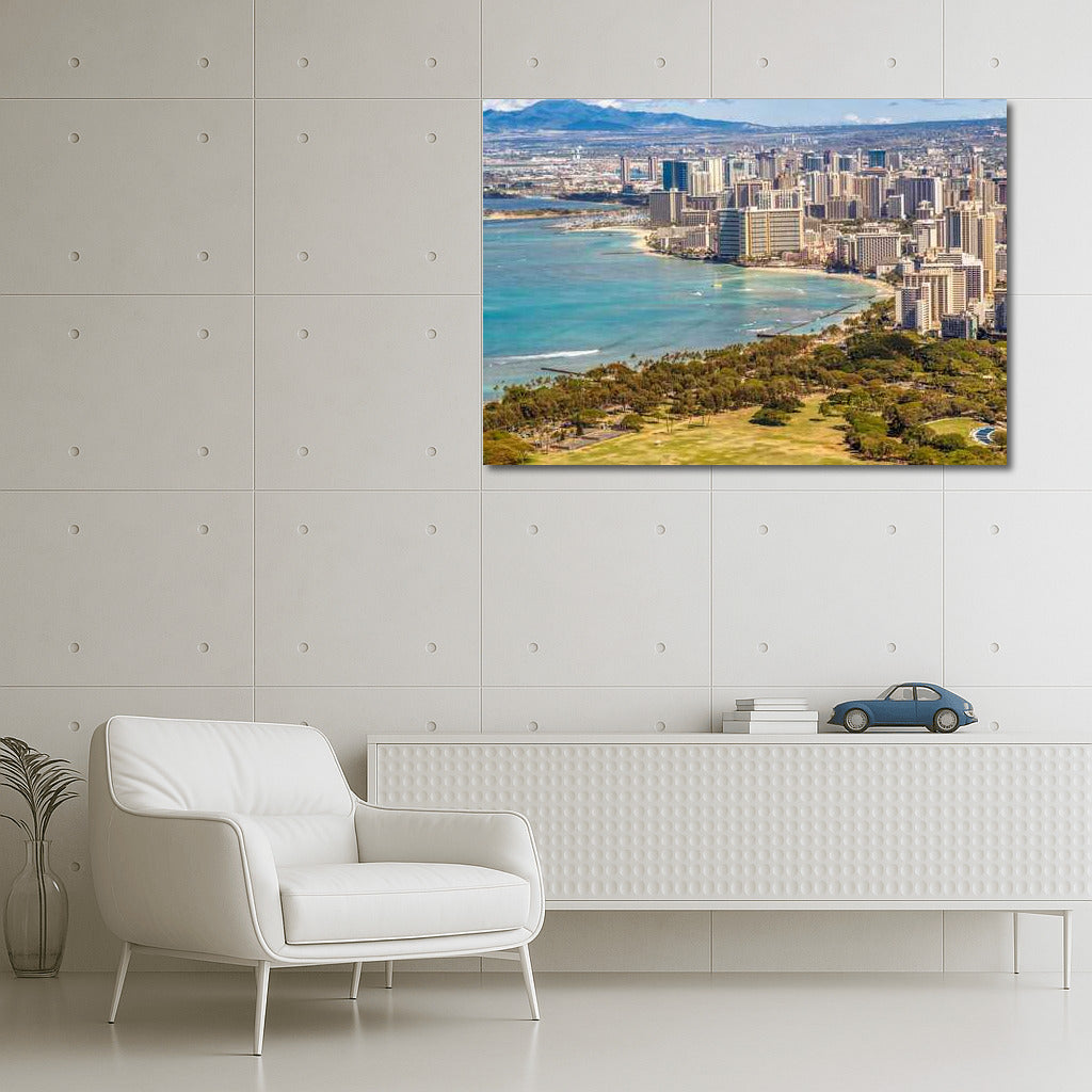 Honolulu Skyline: Where Sky Meets City