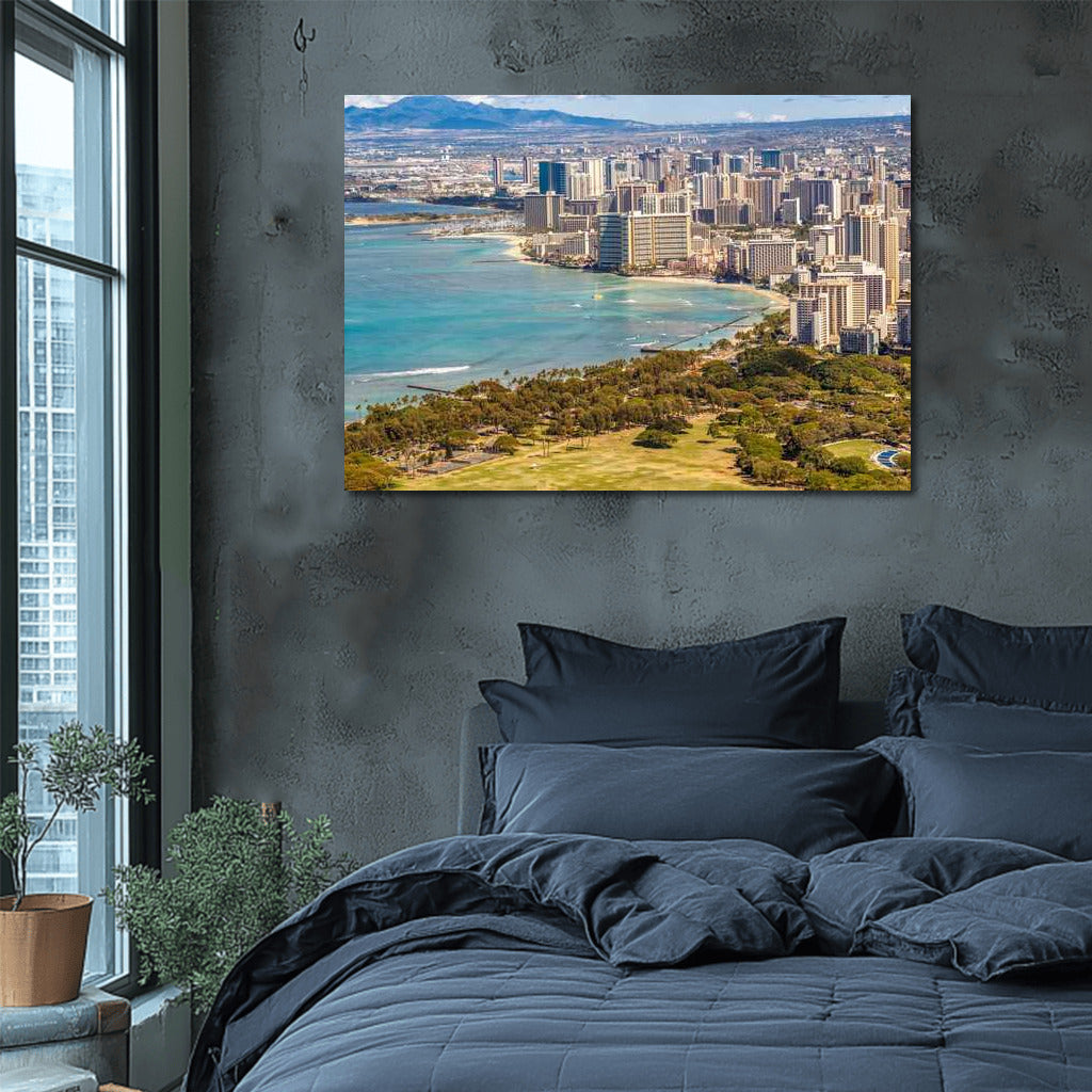 Honolulu Skyline: Where Sky Meets City