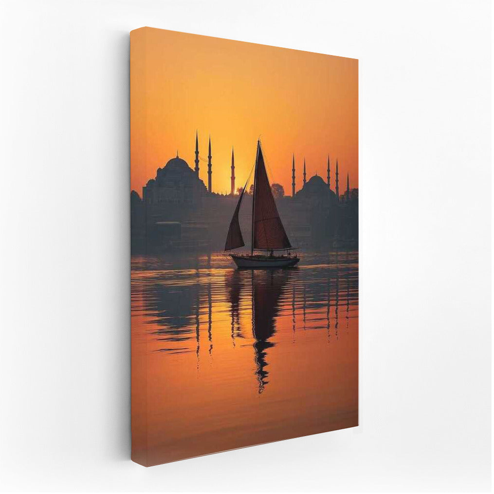Istanbul Sunset Silhouette: The Magic of Horizon and Sails