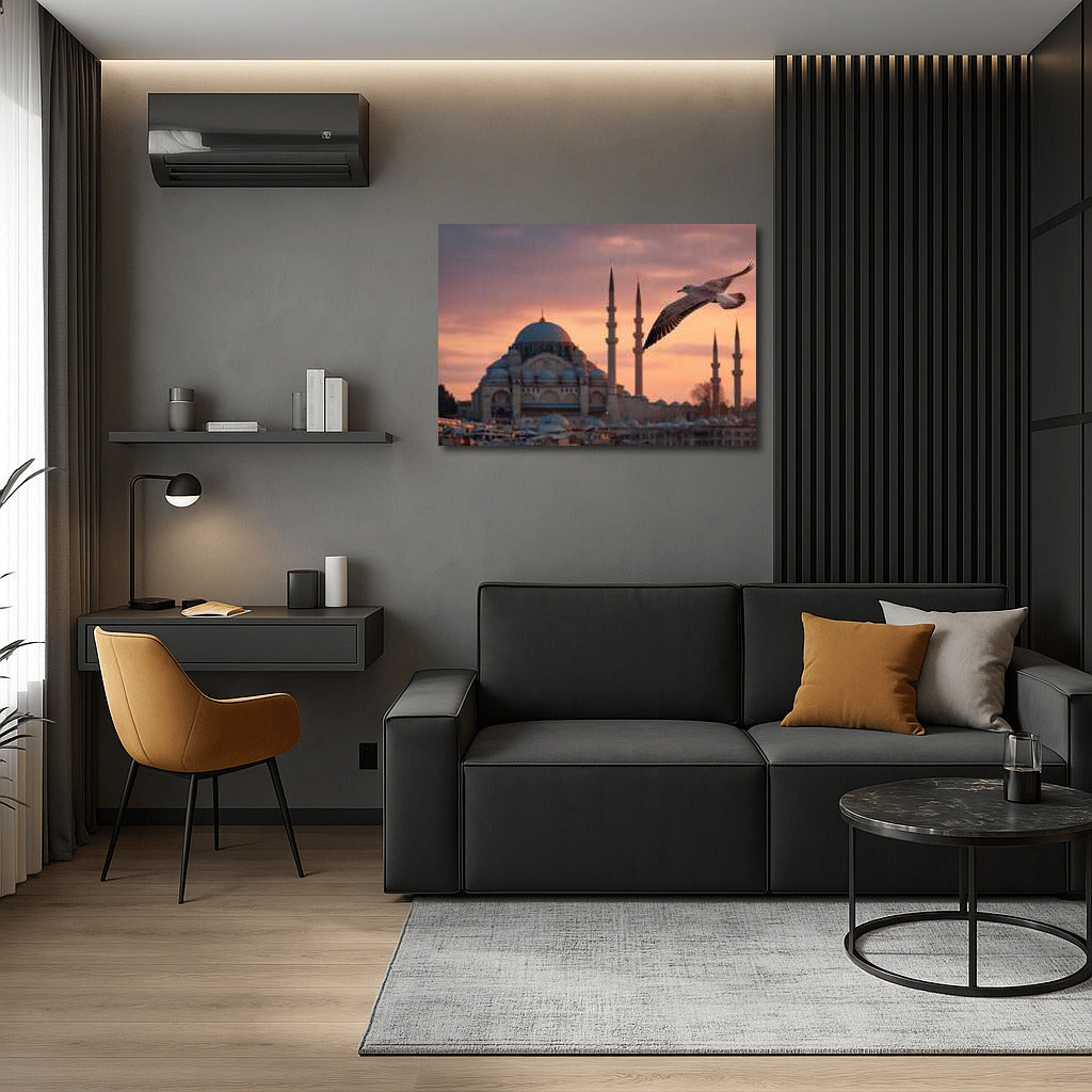 Istanbul Sunset Lights: Skylines and Silhouettes