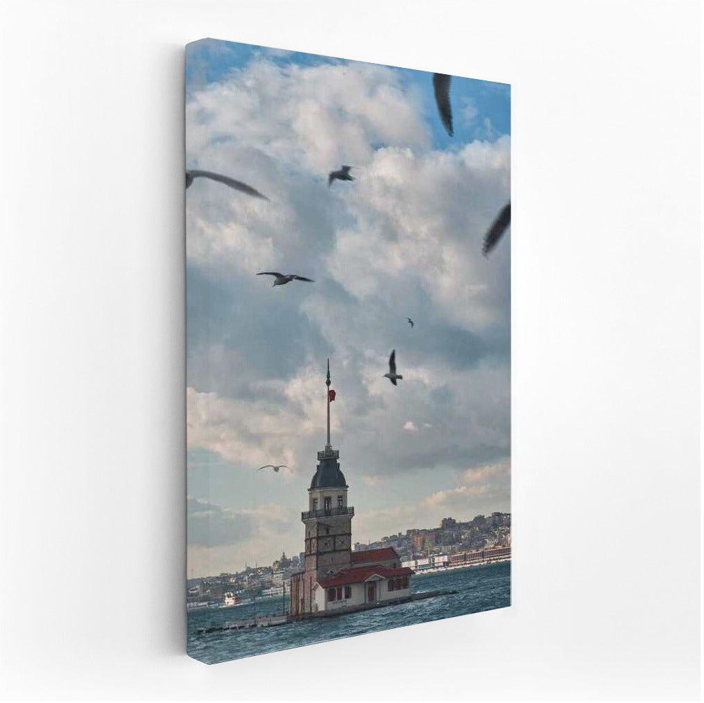 Istanbul Skyline: Flying Over the Bosphorus