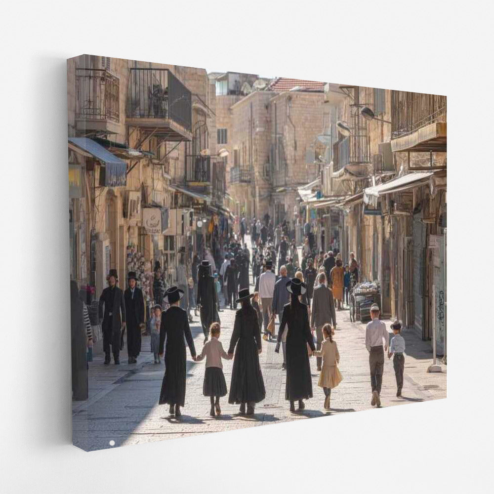 The Magic of Jerusalem Streets: Cityscapes Skylines Jerusalem Israel