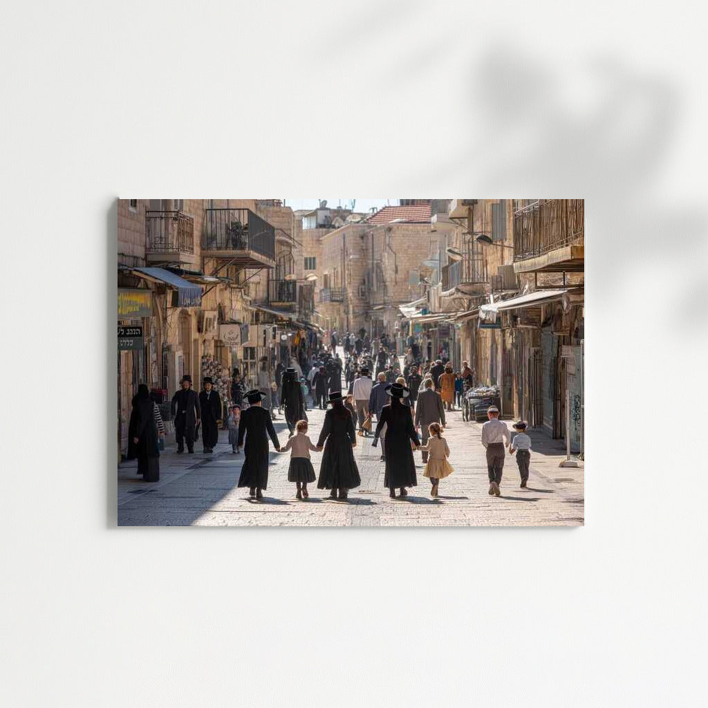 The Magic of Jerusalem Streets: Cityscapes Skylines Jerusalem Israel