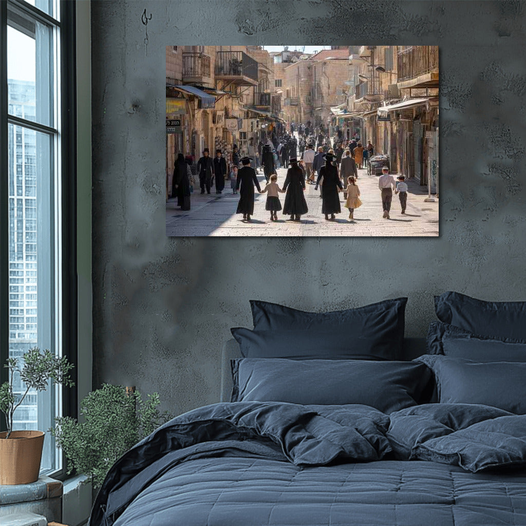 The Magic of Jerusalem Streets: Cityscapes Skylines Jerusalem Israel