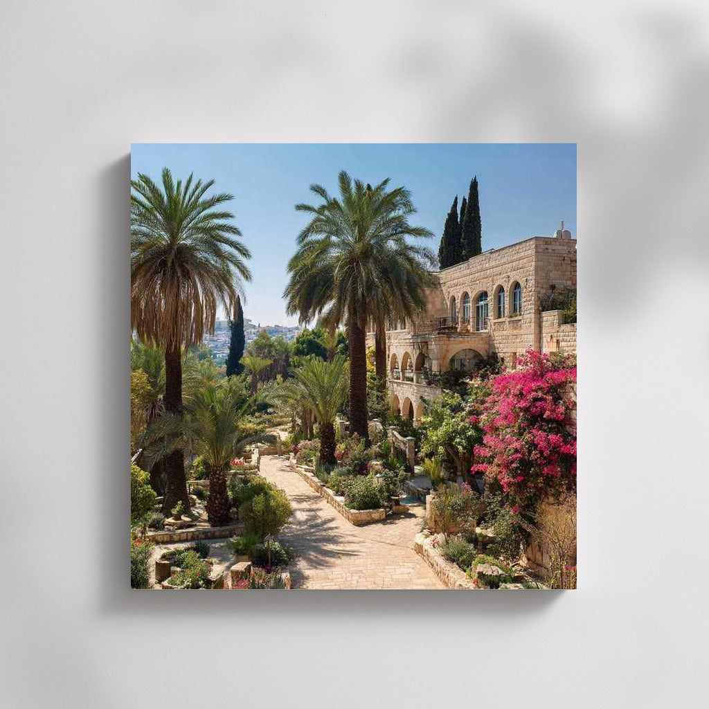 Oriental Charm: Jerusalem Skyline