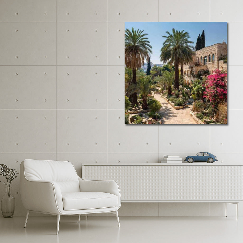 Oriental Charm: Jerusalem Skyline