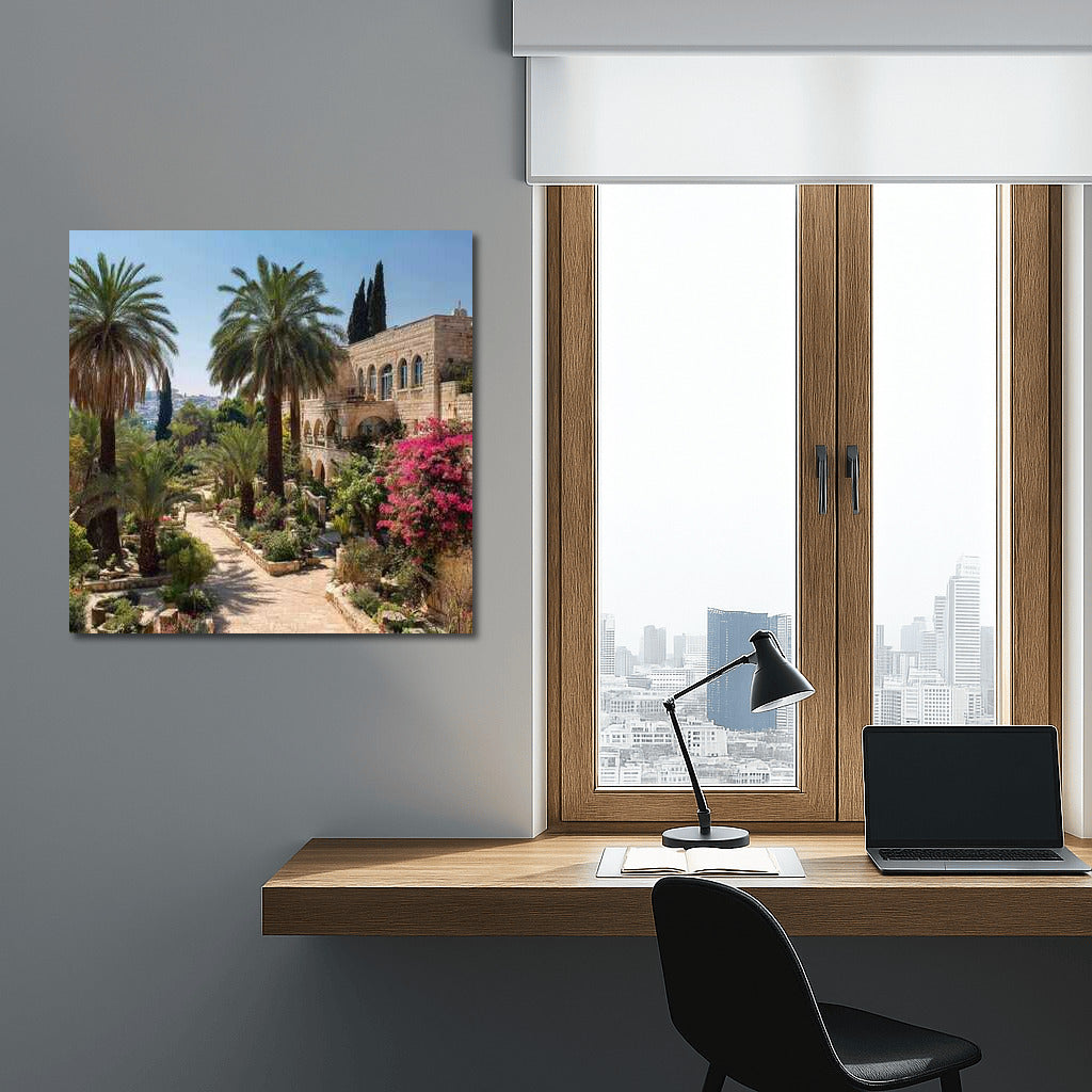 Oriental Charm: Jerusalem Skyline