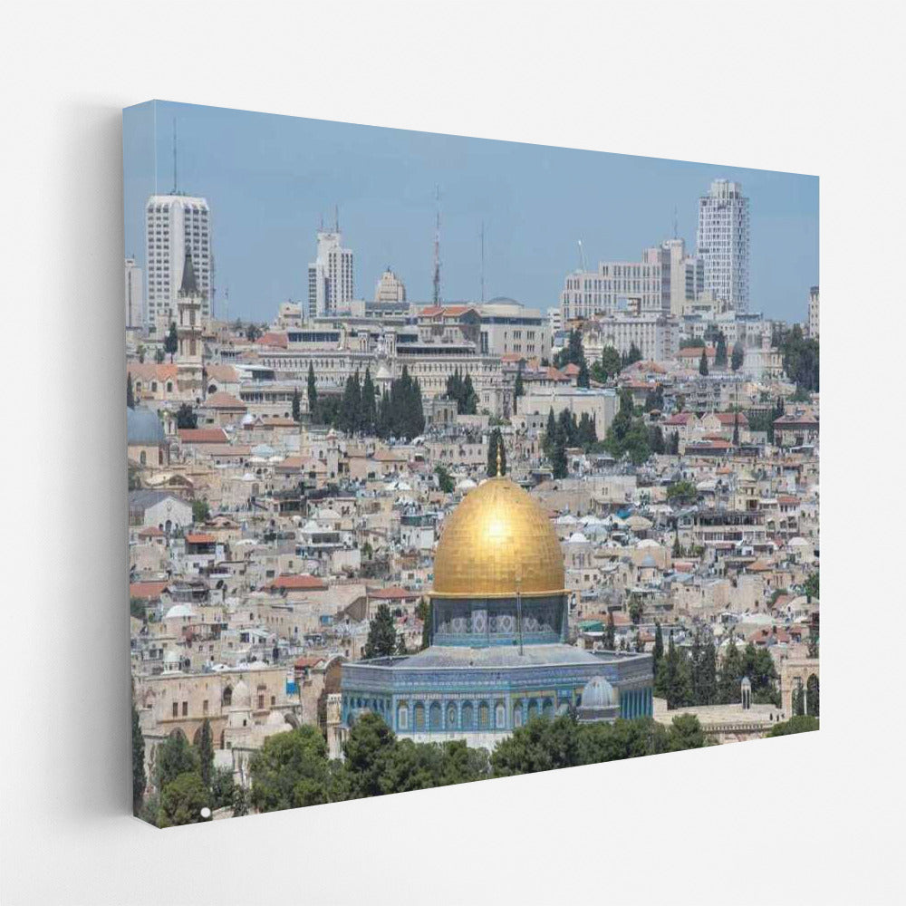 Jerusalem's Radiance: Harmony of Antiquity and Modernity in the Cityscape