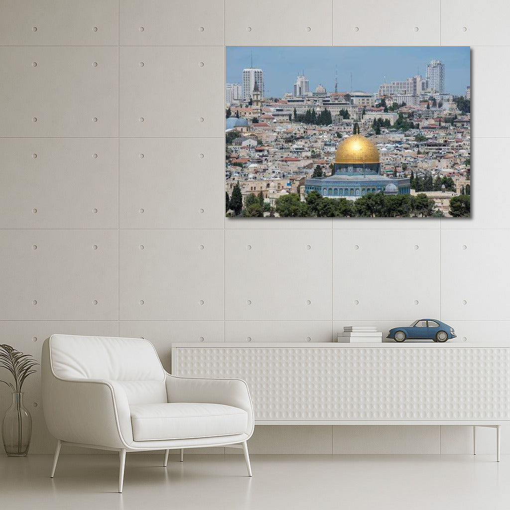 Jerusalem's Radiance: Harmony of Antiquity and Modernity in the Cityscape