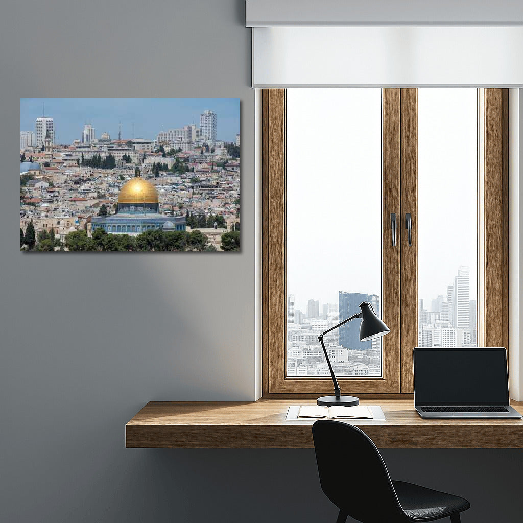 Jerusalem's Radiance: Harmony of Antiquity and Modernity in the Cityscape