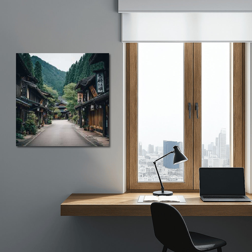 Harmony of Kyoto: Nature and Architecture in Cityscapes Skylines