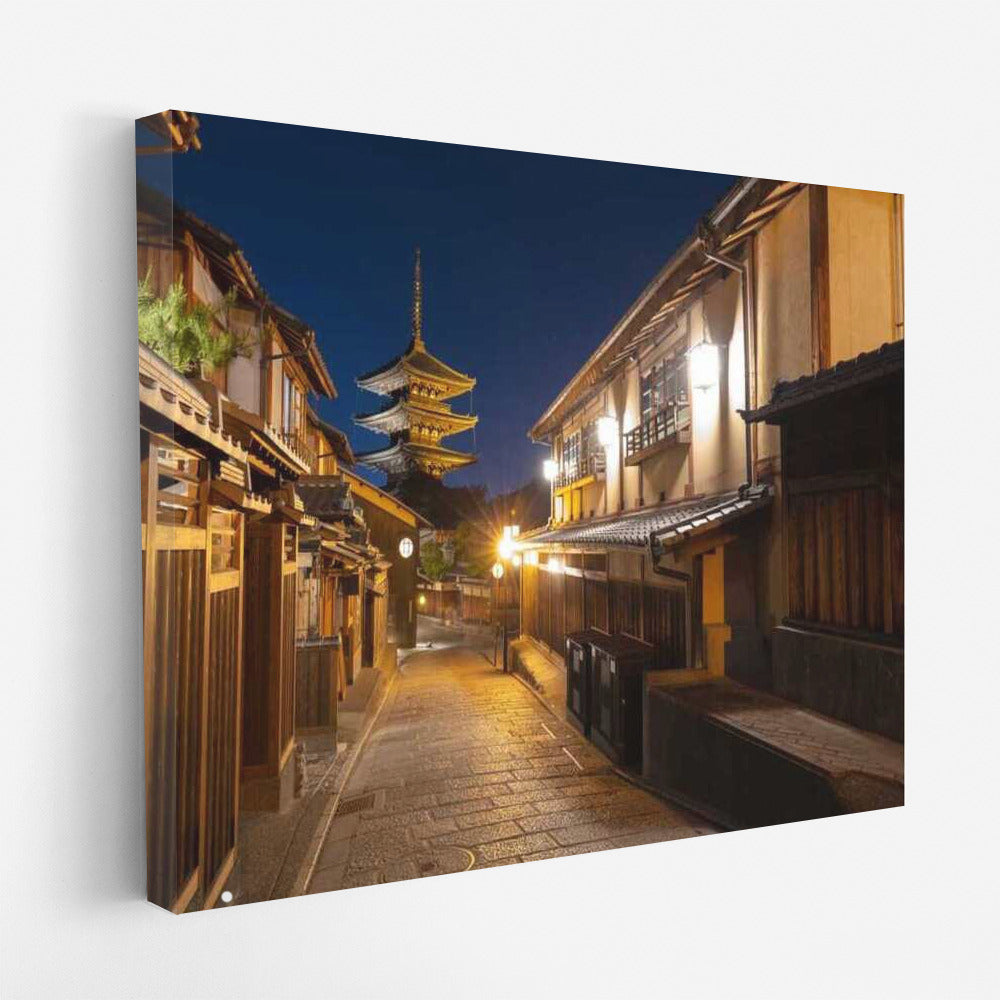 Kyoto Night Symphony: Cityscape in Harmony