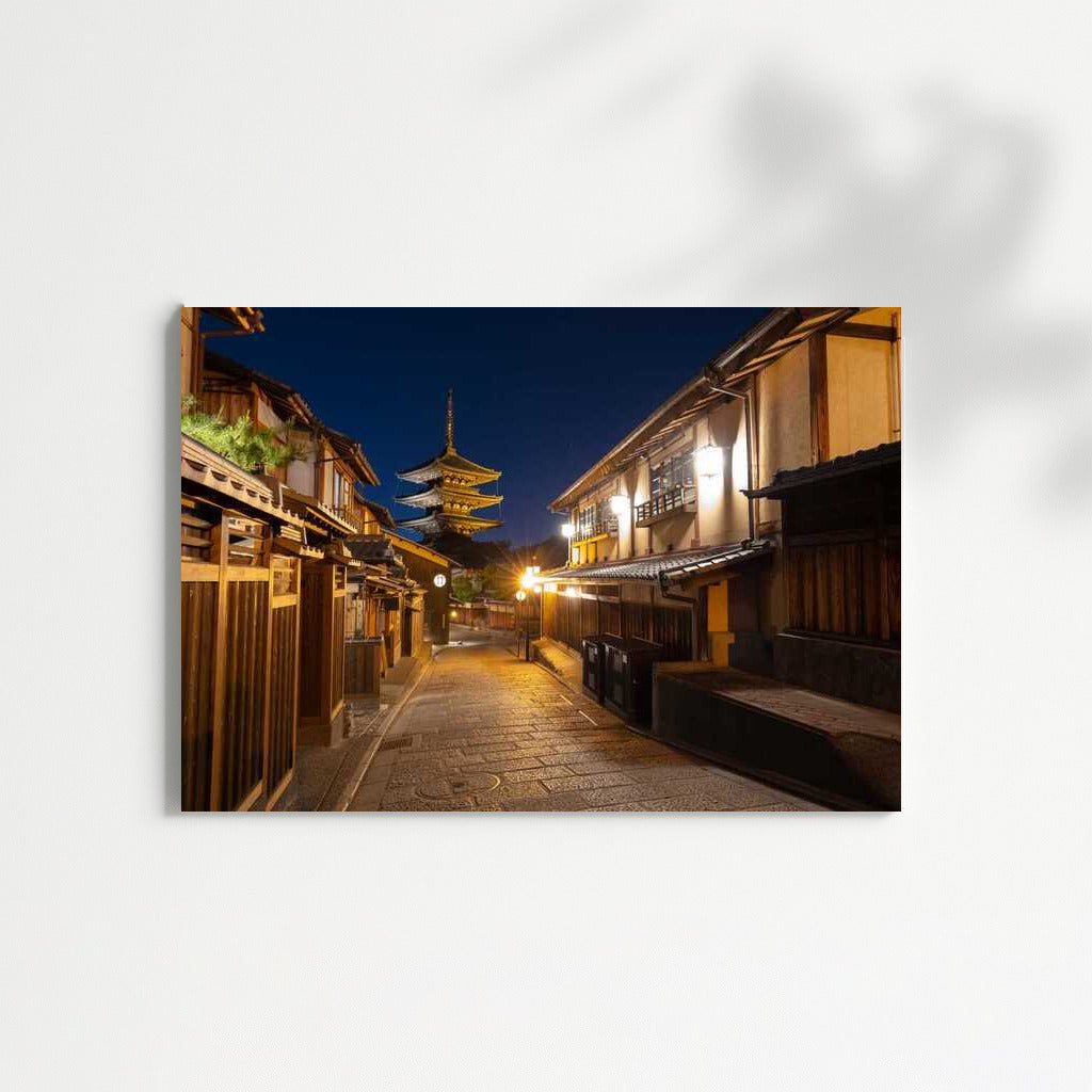 Kyoto Night Symphony: Cityscape in Harmony
