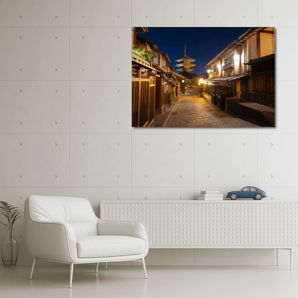 Kyoto Night Symphony: Cityscape in Harmony