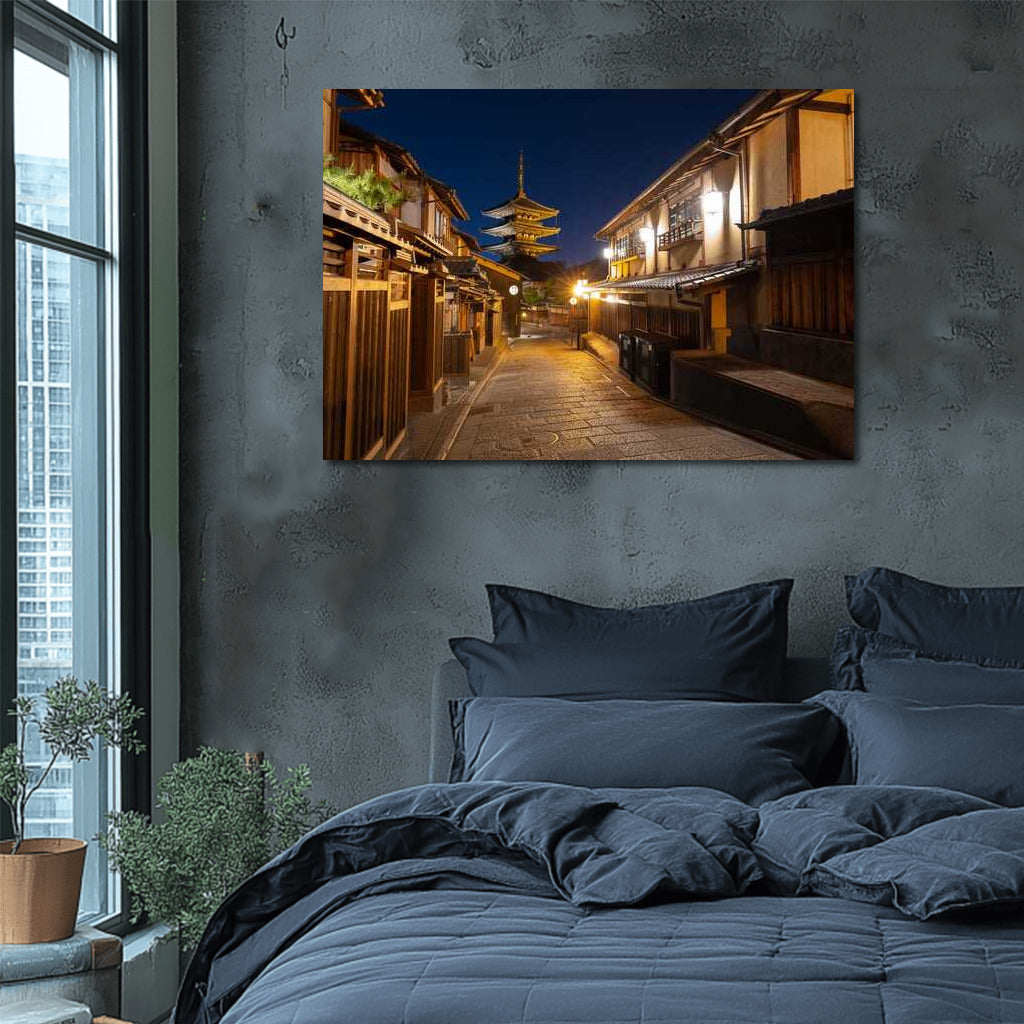 Kyoto Night Symphony: Cityscape in Harmony