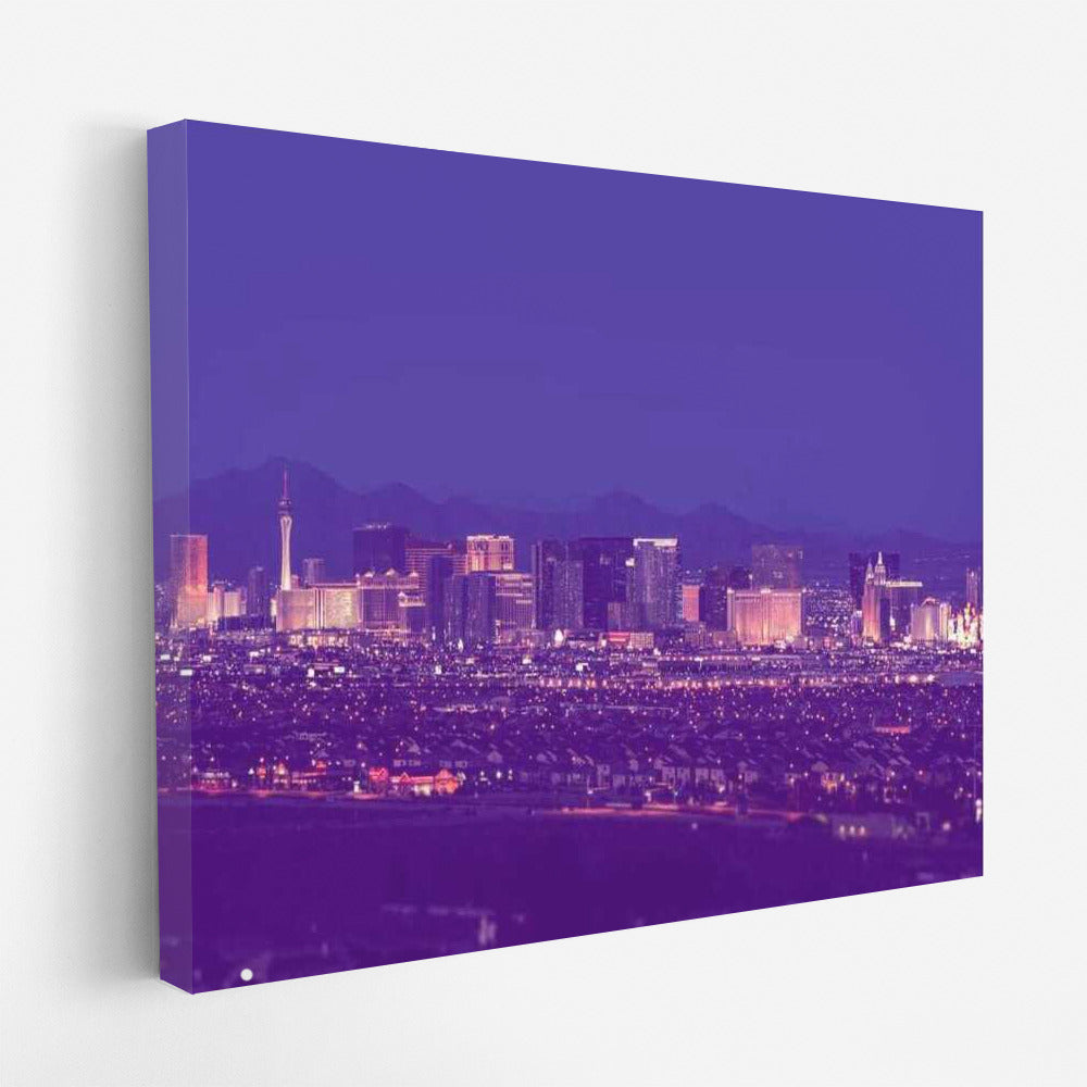 Las Vegas Night Magic: City Lights and Skylines