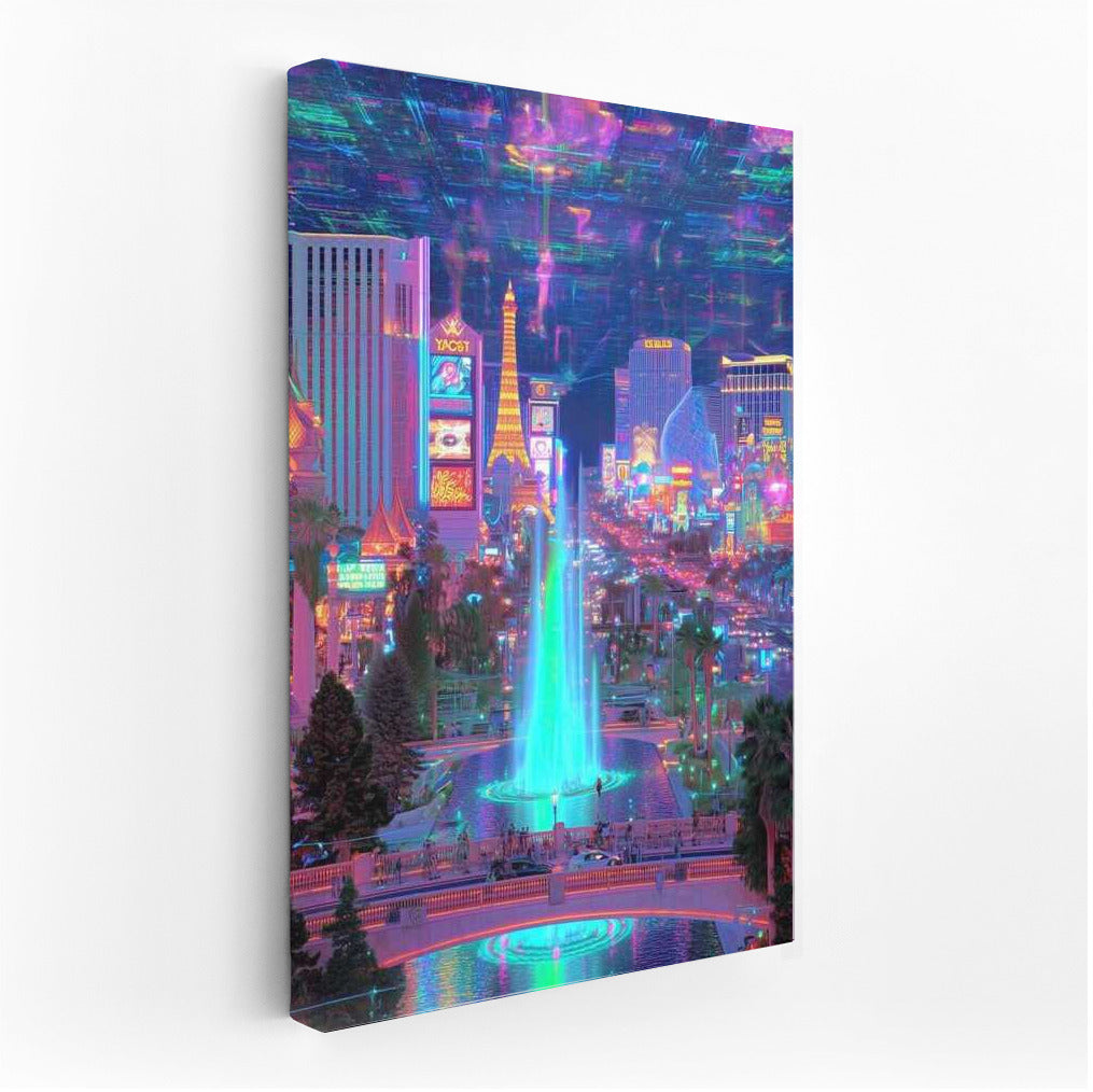 Neon Extravaganza Las Vegas: City of Dreams in Bright Lights