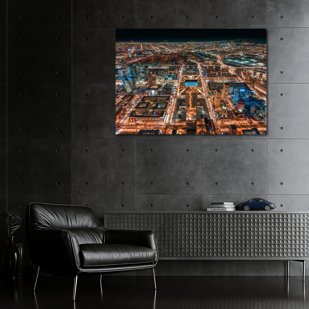 Night Symphony: Las Vegas Skyline in Lights